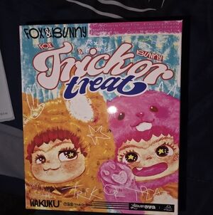 Wakuku V2 Fox Bunny Trick or Treat‌ Series Blind Box Cute wakuku Action Figure